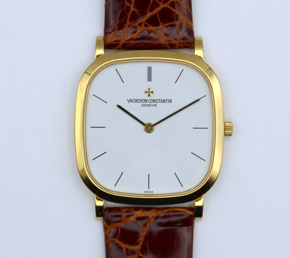 * часы *VACHERON CONSTANTIN (vashu long * темно синий s Tintin )*33095/1*W циферблат мужской механический завод наручные часы работа товар *[VRW-1492]