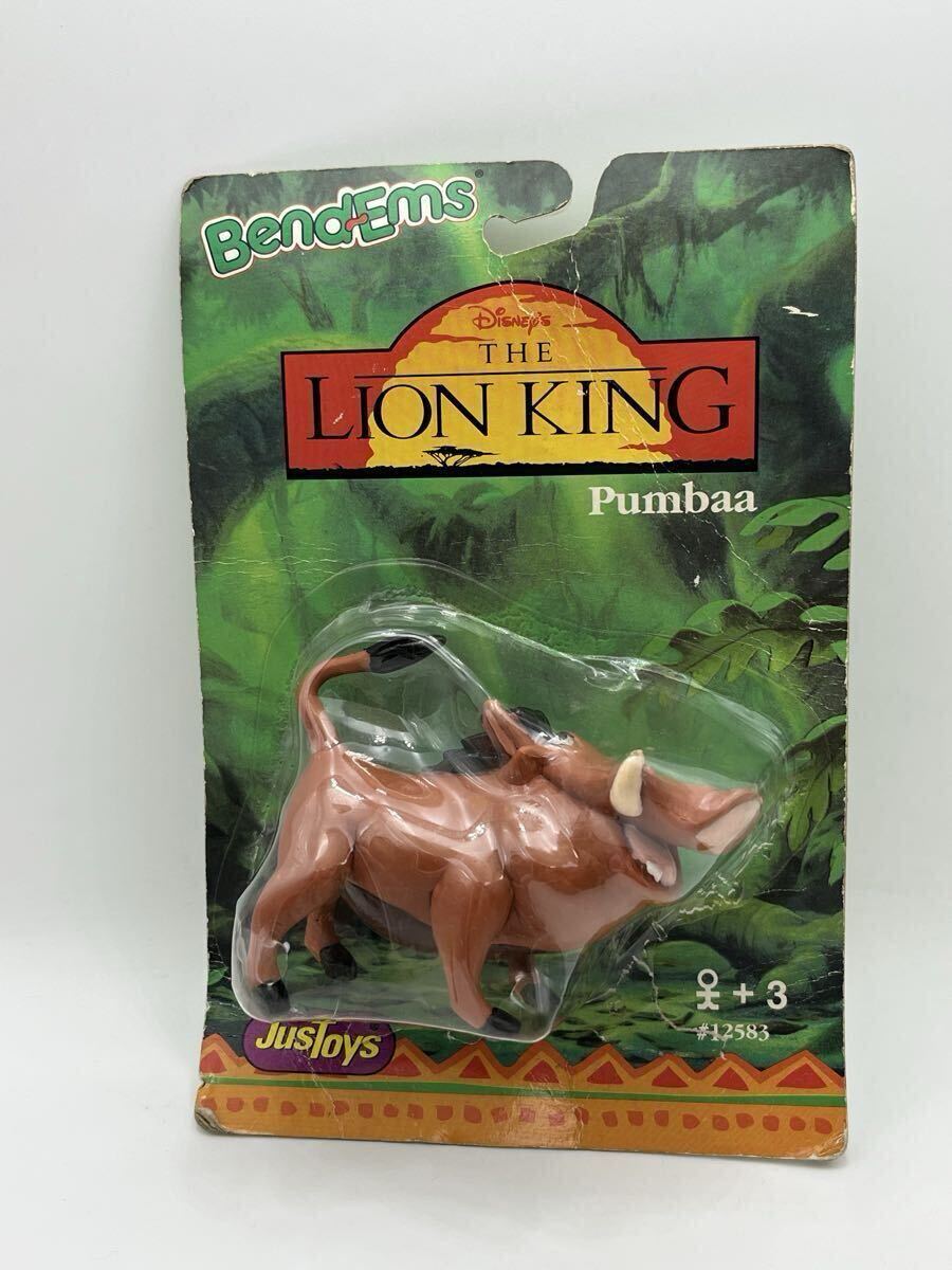 ディズニー　ライオンキング　プンバァ　フィギュア_画像1