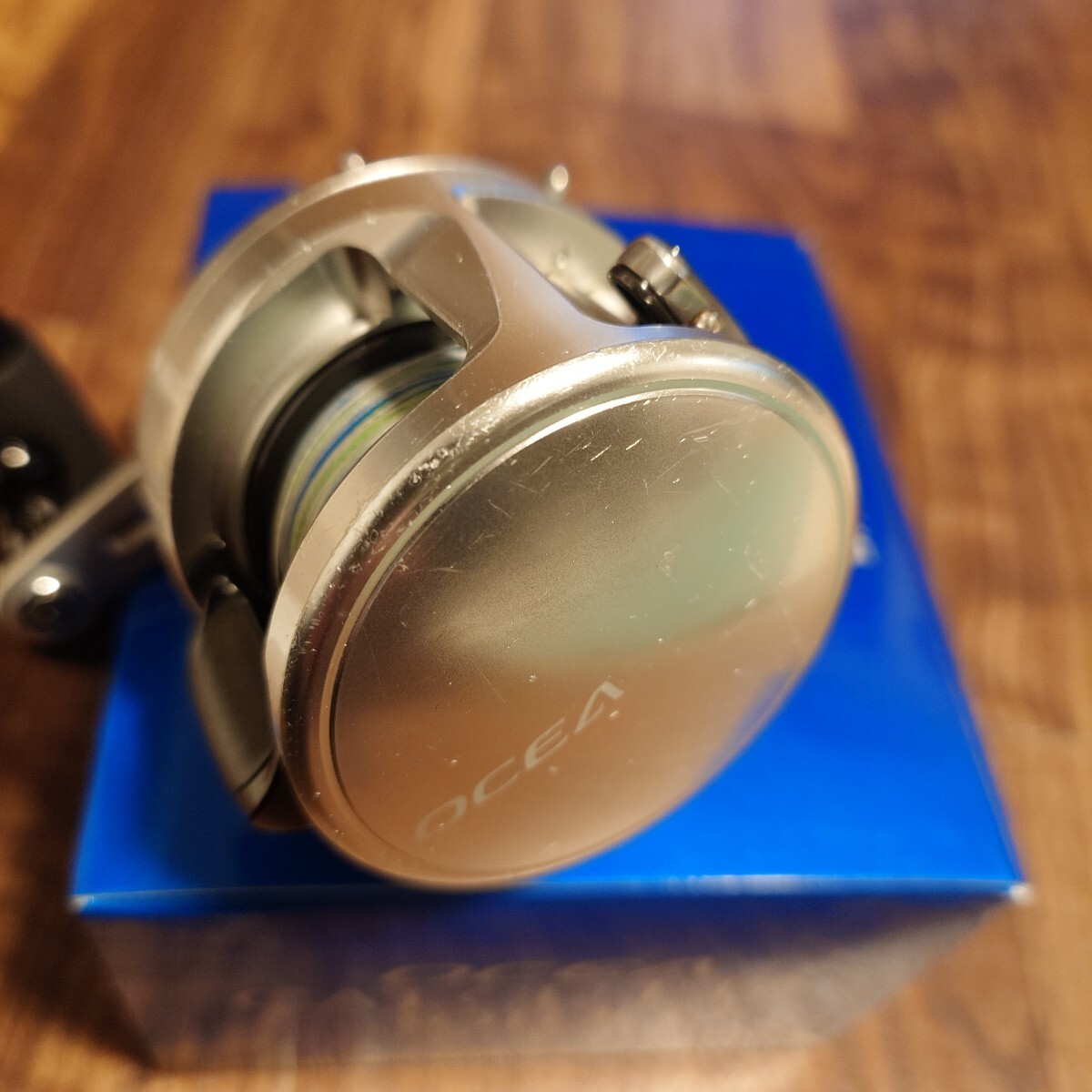 13オシアカルカッタ301HG SHIMANO　オーシャンマークハンドルノブ付_画像3
