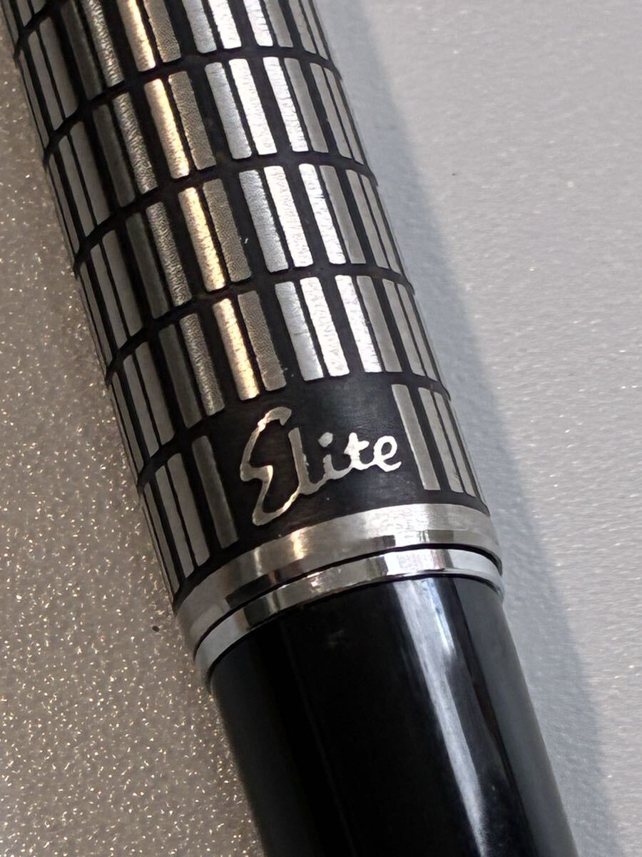 PILOT パイロット Elite エリート 万年筆 ペン先 14K-585 刻印 筆記用具 文房具 筆記未確認_画像7