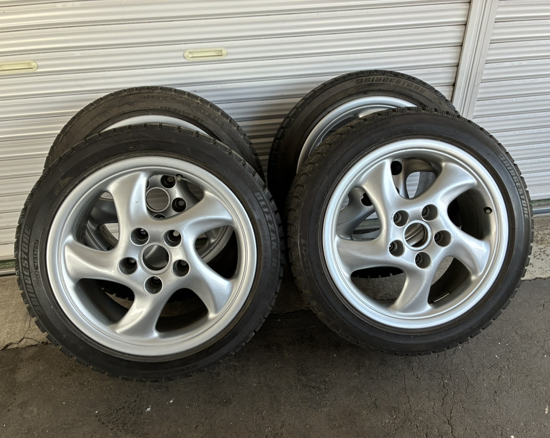 PORSCHE Porsche 17 -дюймовые колесные диски & зимние шины 4 шт. комплект 981 982 986 911 Cayman Cayman 987 Boxster Boxster оригинальный товар?