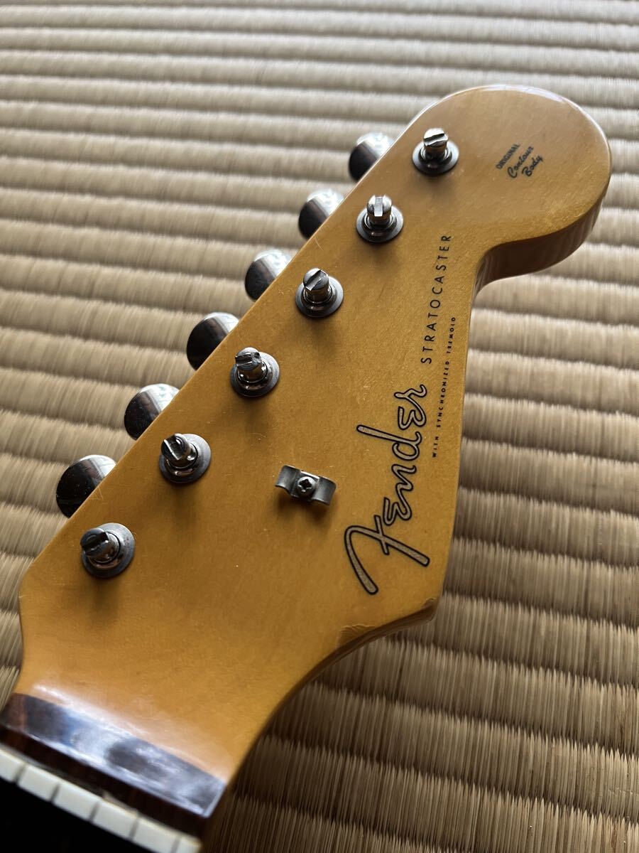 中古美品 フェンダージャパン ストラトキャスター 純正テキサススペシャル アルダー? Fender Japan ゴトー HAPマグナムロック_画像2