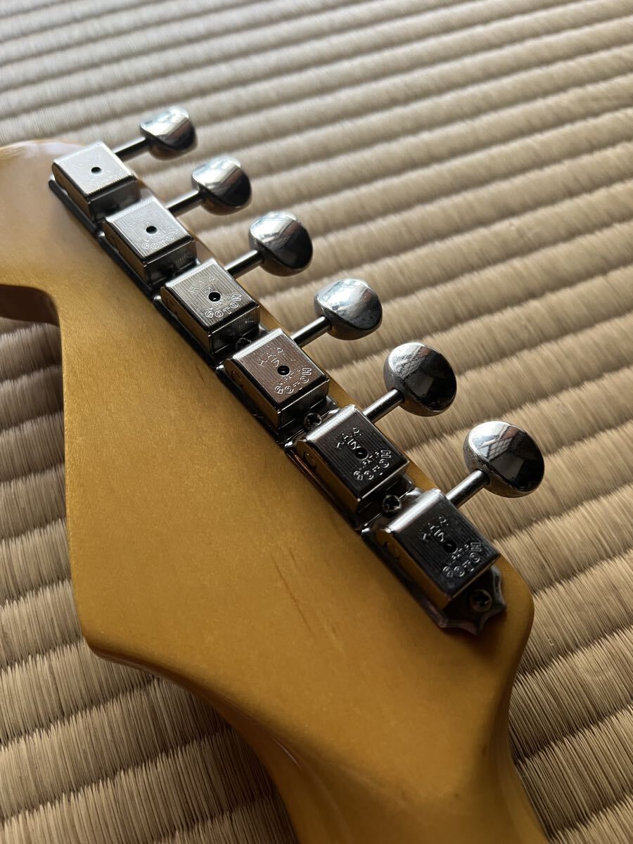 中古美品 フェンダージャパン ストラトキャスター 純正テキサススペシャル アルダー? Fender Japan ゴトー HAPマグナムロック_画像7