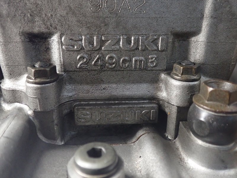 [ включение в покупку не возможно ] E1R7-1121 Suzuki Djebel 250 GPS фактически работающий двигатель ASSY отличная машина [SJ45A-109~ анимация иметь ]