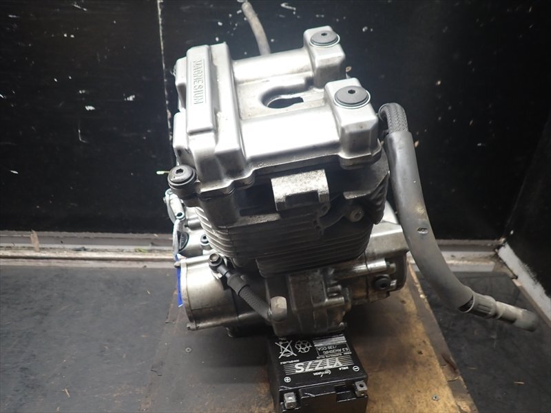 [ включение в покупку не возможно ] E1R7-1121 Suzuki Djebel 250 GPS фактически работающий двигатель ASSY отличная машина [SJ45A-109~ анимация иметь ]