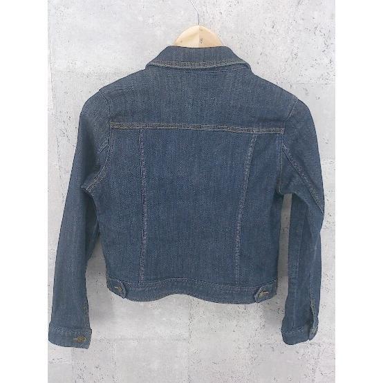 ◇ Apuweiser-riche アプワイザー リッシェ 長袖 Gジャン デニム ジャケット 2 インディゴ レディース_画像3