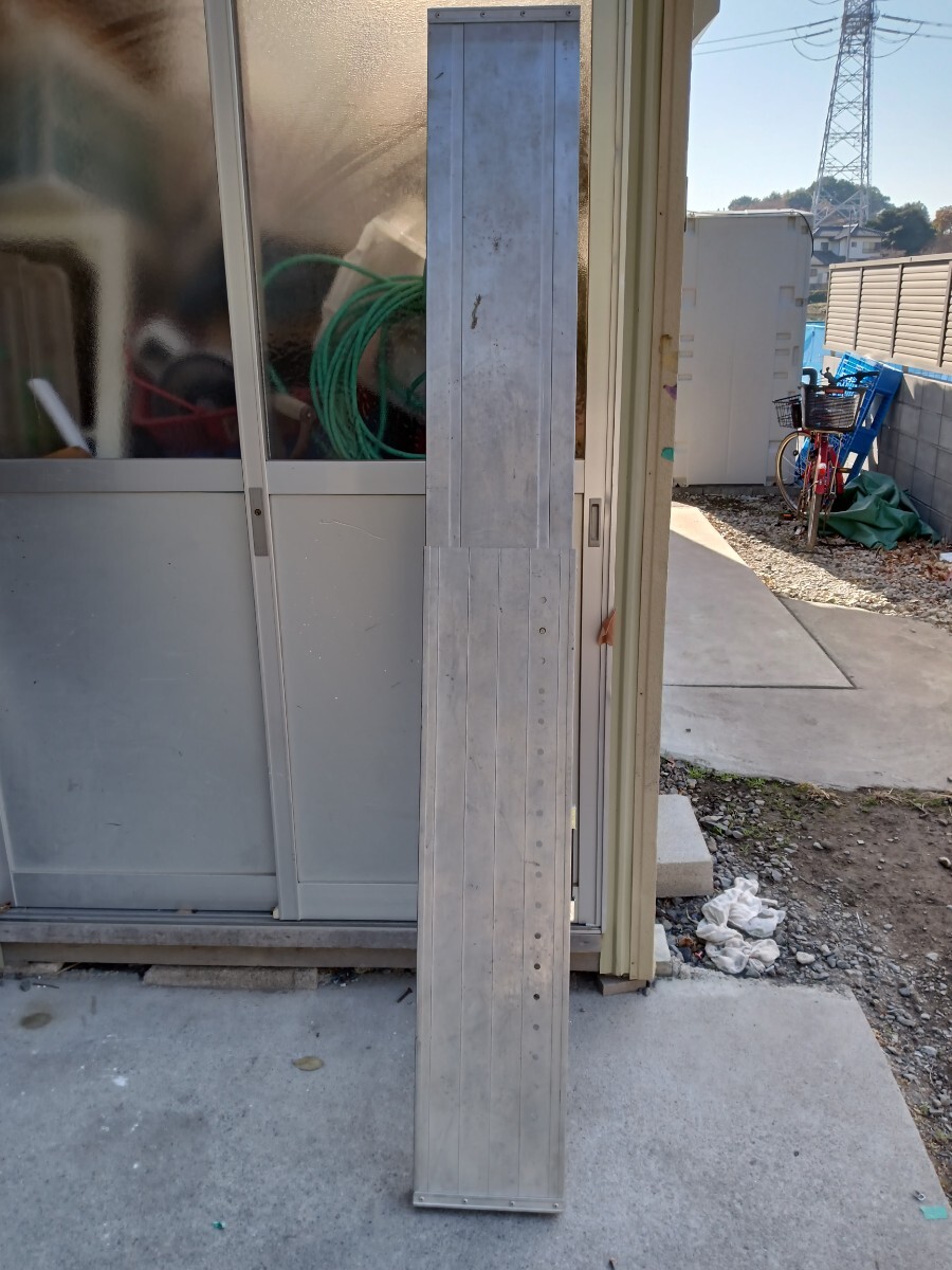 ◇Pica 片面使用型伸縮足場板 アルミニウム合金製 STFD-2025 伸長2.00m （2）_画像1