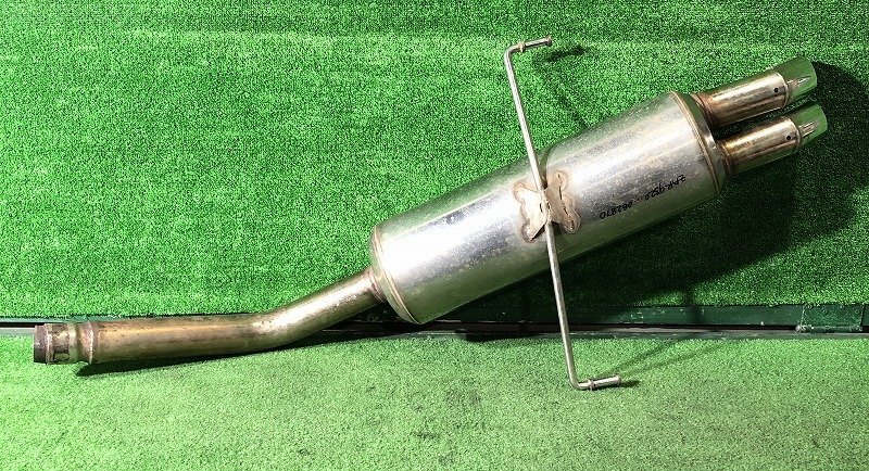 ☆アルファロメオ　156　ZAR932　社外　リアマフラー　現状品　セレスピード車にて使用　純正マフラー側で切断現状　送料サイズ【L】_画像7