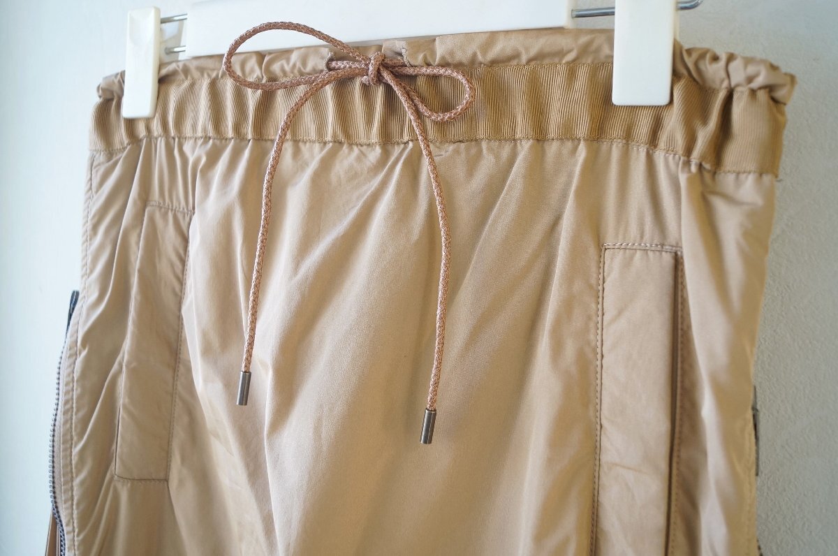 ★BEATING HEART / ビーティングハート*サイドプリーツスカート /ベージュ茶系 0* 古着のgplus広島 2512t1_画像6