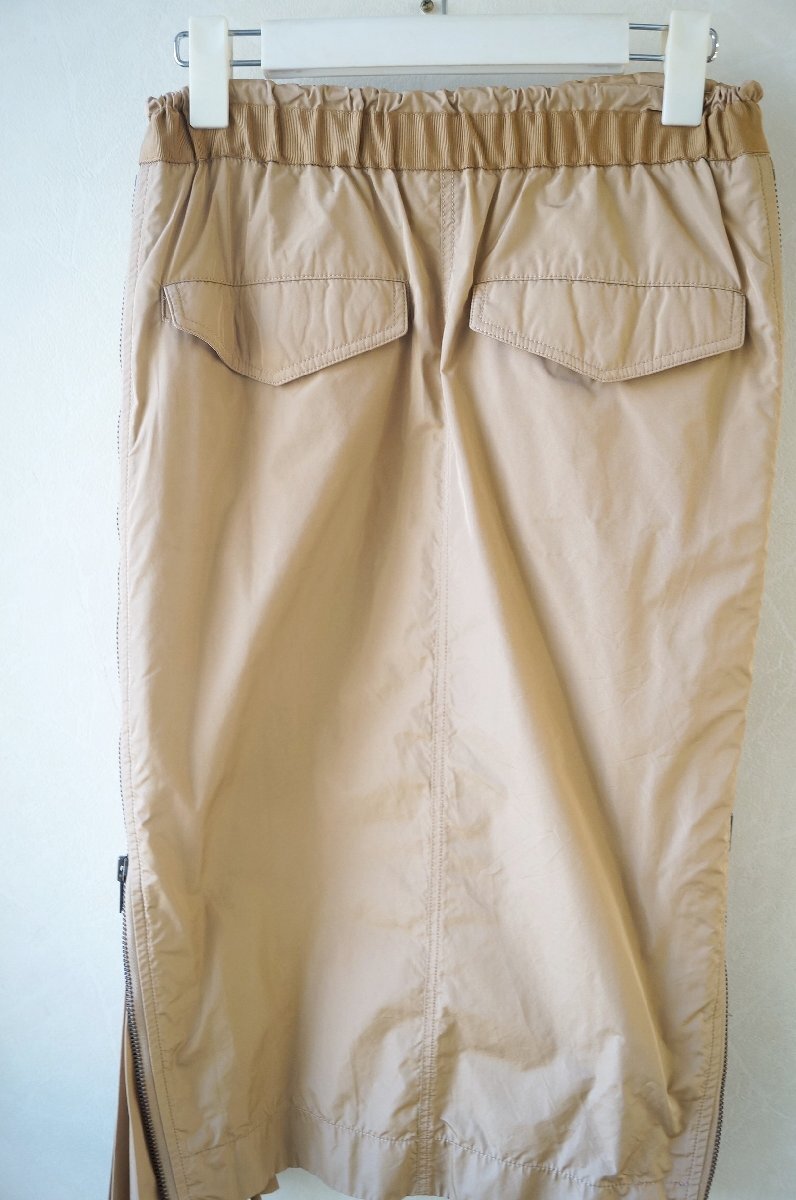 ★BEATING HEART / ビーティングハート*サイドプリーツスカート /ベージュ茶系 0* 古着のgplus広島 2512t1_画像5