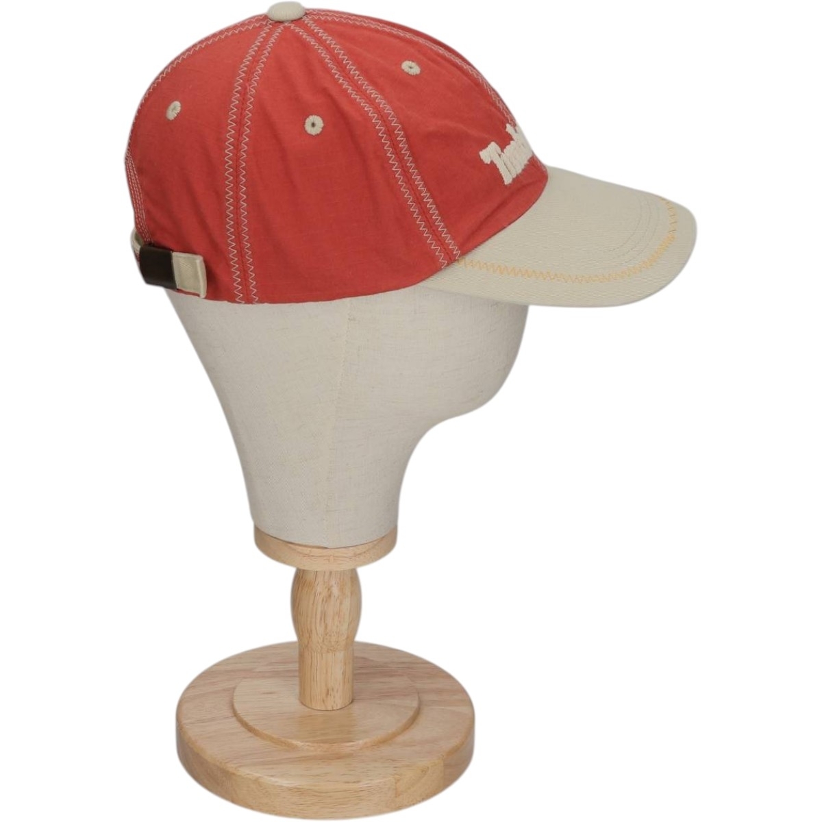 古着 90年代 ティンバーランド Timberland リップストップ ツートン ベースボールキャップ フリーサイズ相当 ヴィンテージ /gaa005773_画像4