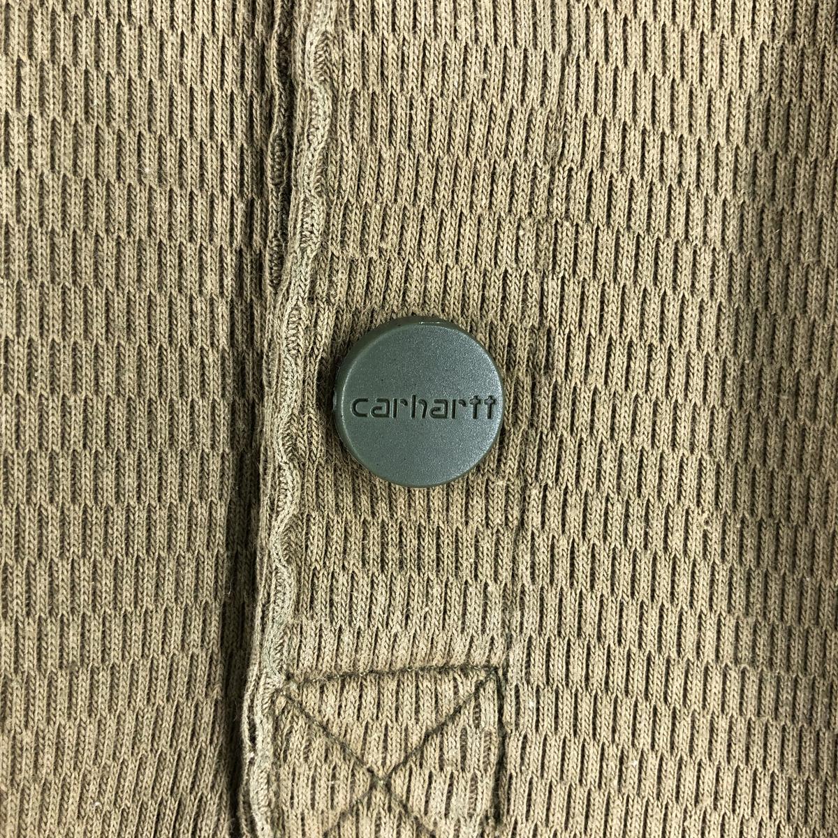 古着 カーハート Carhartt RELAXED FIT ヘンリーネック サーマルロンT ハニカム メンズXL相当 /eaa540337 【SS2512_10】_画像5