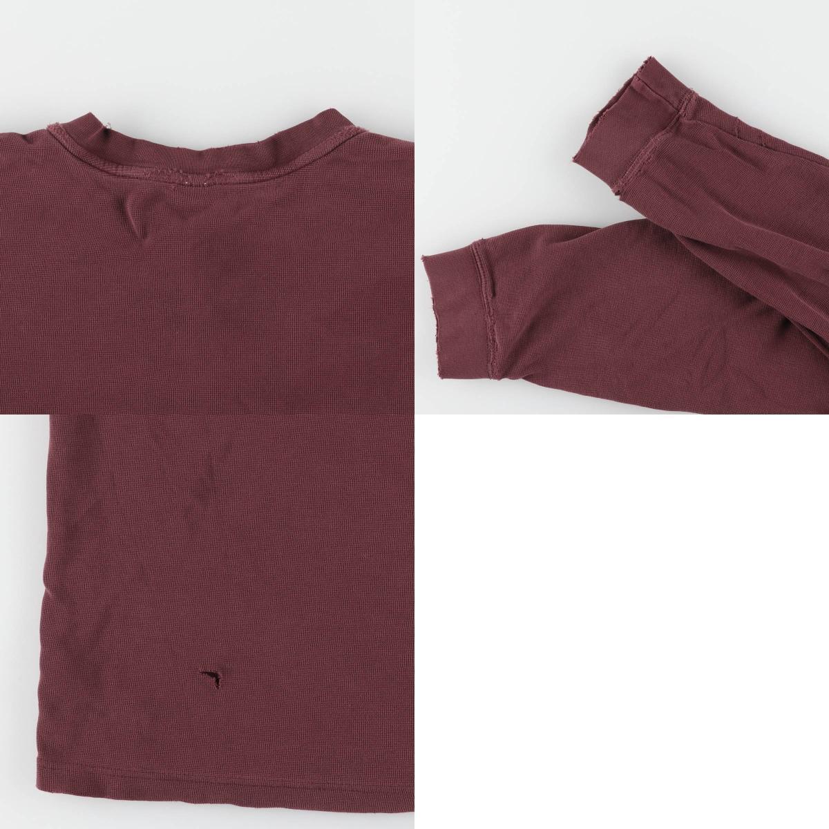 古着 カーハート Carhartt ヘンリーネック サーマルロンT ワッフル メンズXL相当 /eaa535428 【SS2512_10】_画像10