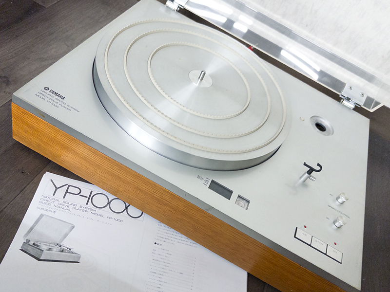 ★YAMAHA YP-1000 レコードプレーヤー ターンテーブル ヤマハ★_画像1