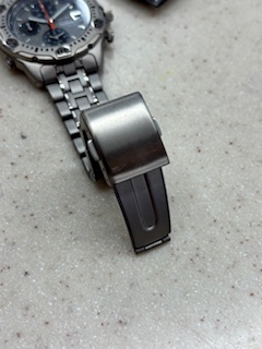 неиспользуемый товар 1998 год не использовался товар прекрасный товар Seiko 7T326G30 SBBP019 сигнализация хронограф оригинальный titanium кейс редкость модель SEIKO наручные часы