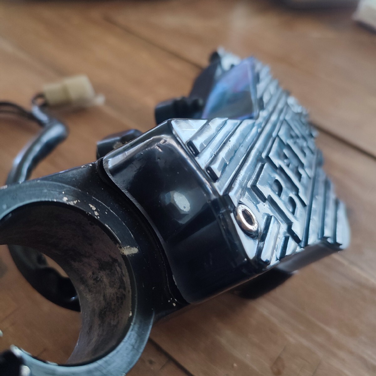 cbx ヒューズ カバー CBX400F CBX550 クリア 透明 スケルトン スモーク