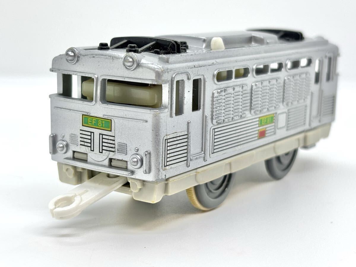 プラレール EF81 電気機関車 銀釜 シルバー_画像1