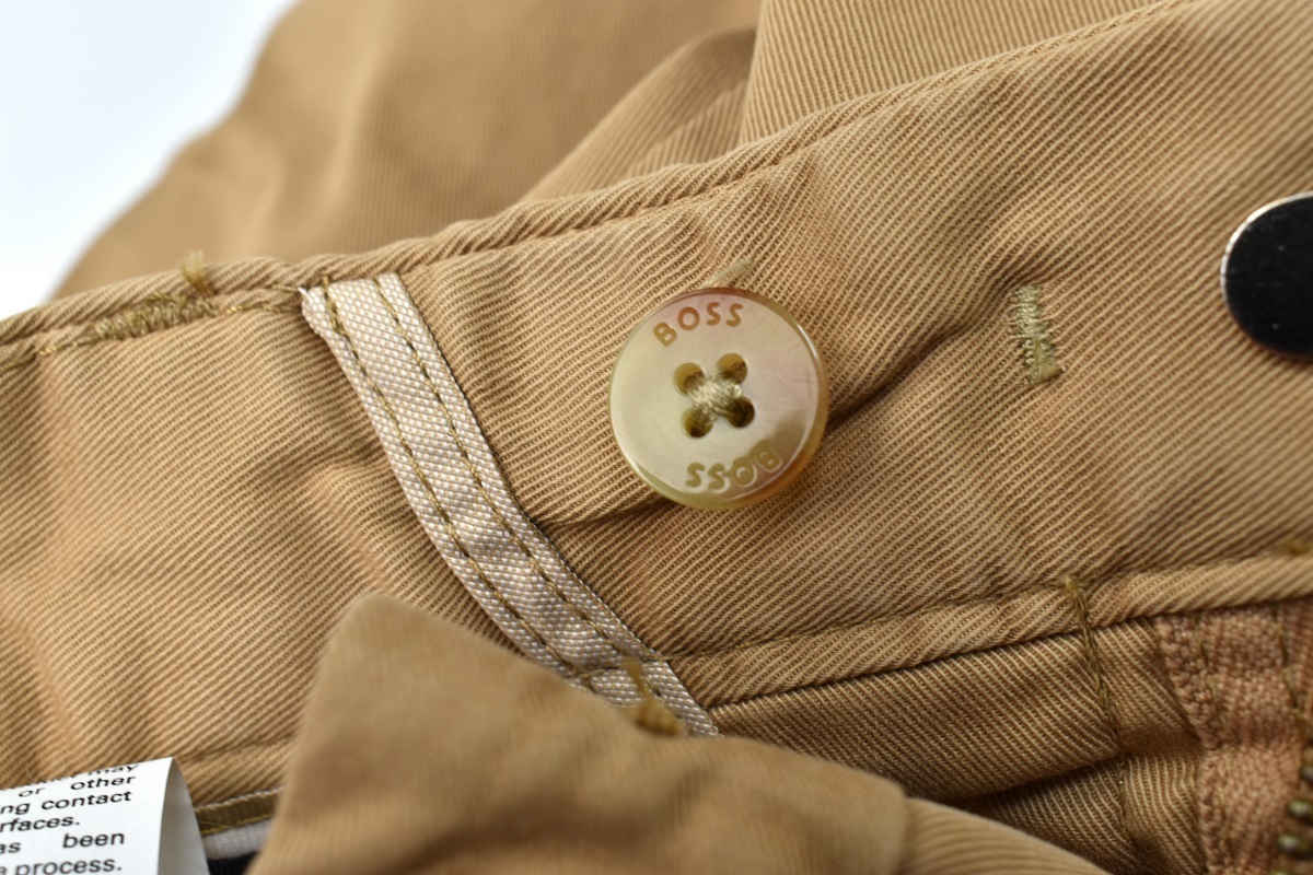 ヒューゴ・ボス】しっとり肌触り スリムフィットストレッチ シャツ_画像6