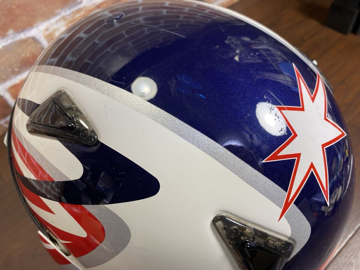 ♪♪Arai アライヘルメット アストロJ グラフィック フルフェイス サイズS-M ジャンク ♪♪_画像9