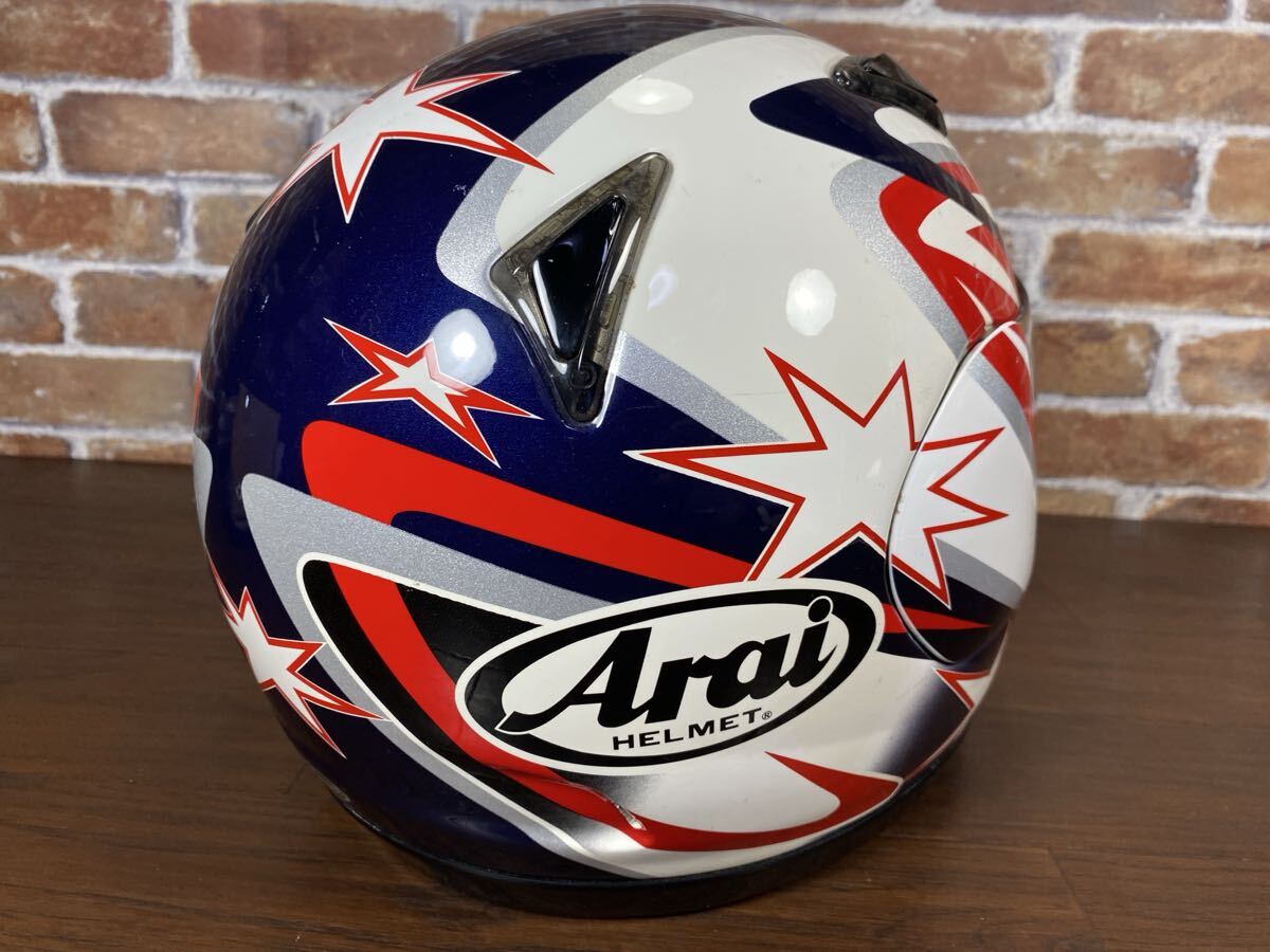 ♪♪Arai アライヘルメット アストロJ グラフィック フルフェイス サイズS-M ジャンク ♪♪_画像10