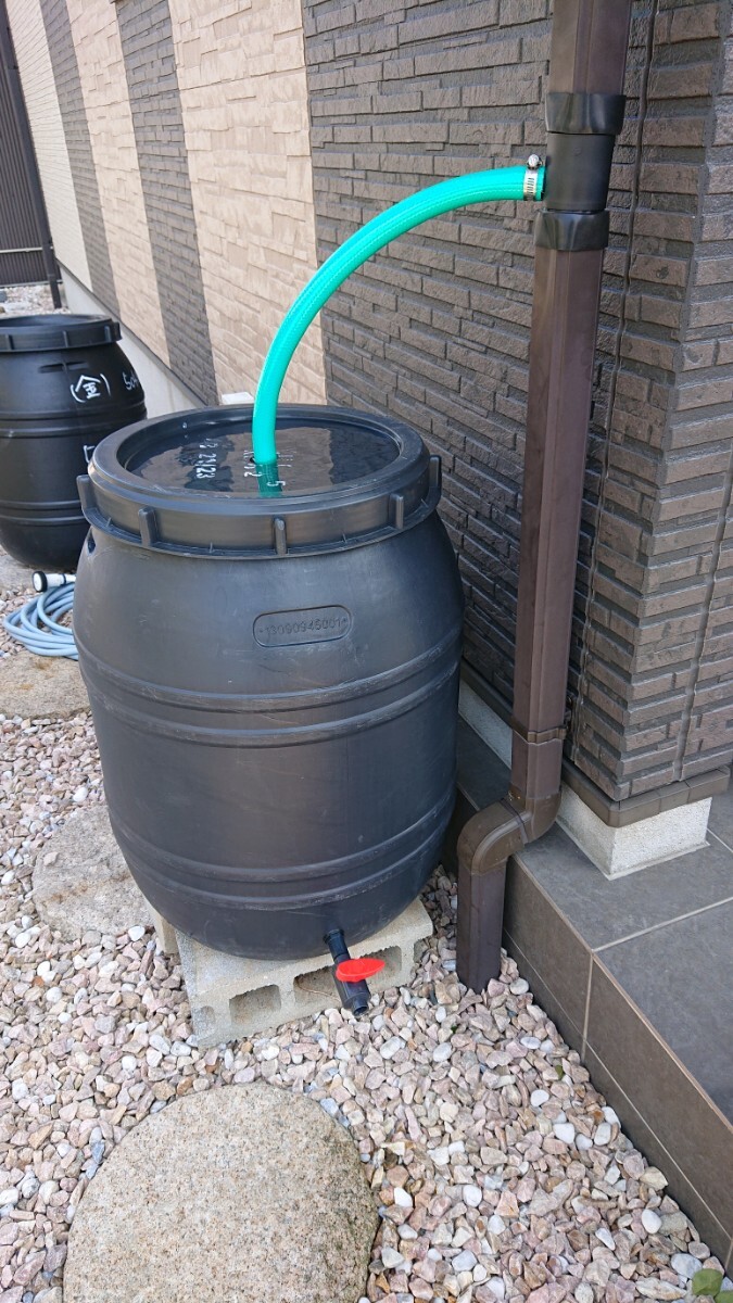 雨水タンク150L黒送料無料その⑧_画像5
