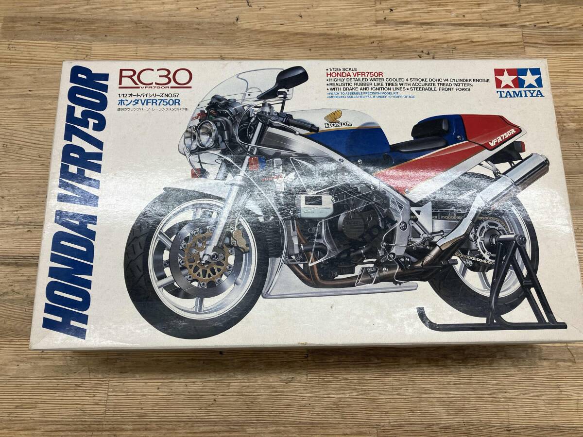  нераспечатанный товар пластиковая модель Tamiya 1/12 Honda VFR750R мотоцикл серии No.57