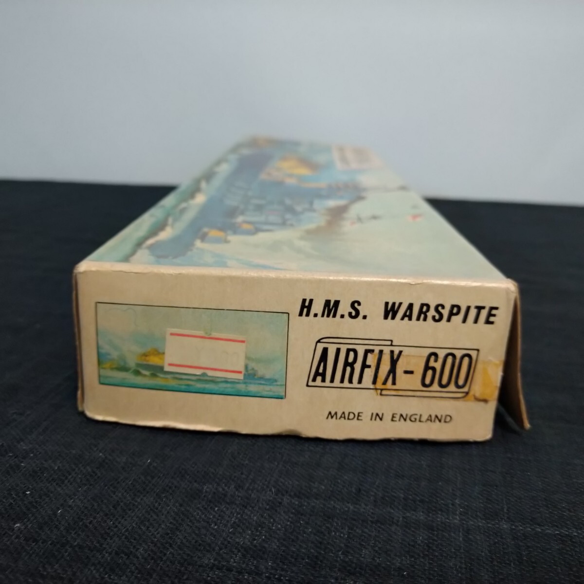 (TA)[A-819] утиль 1/600 AIRFIX H.M.S. WARSPITE пластиковая модель не собран 