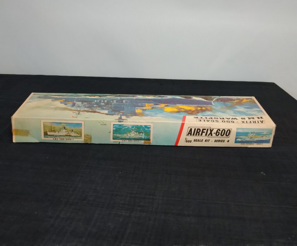 (TA)[A-819] утиль 1/600 AIRFIX H.M.S. WARSPITE пластиковая модель не собран 