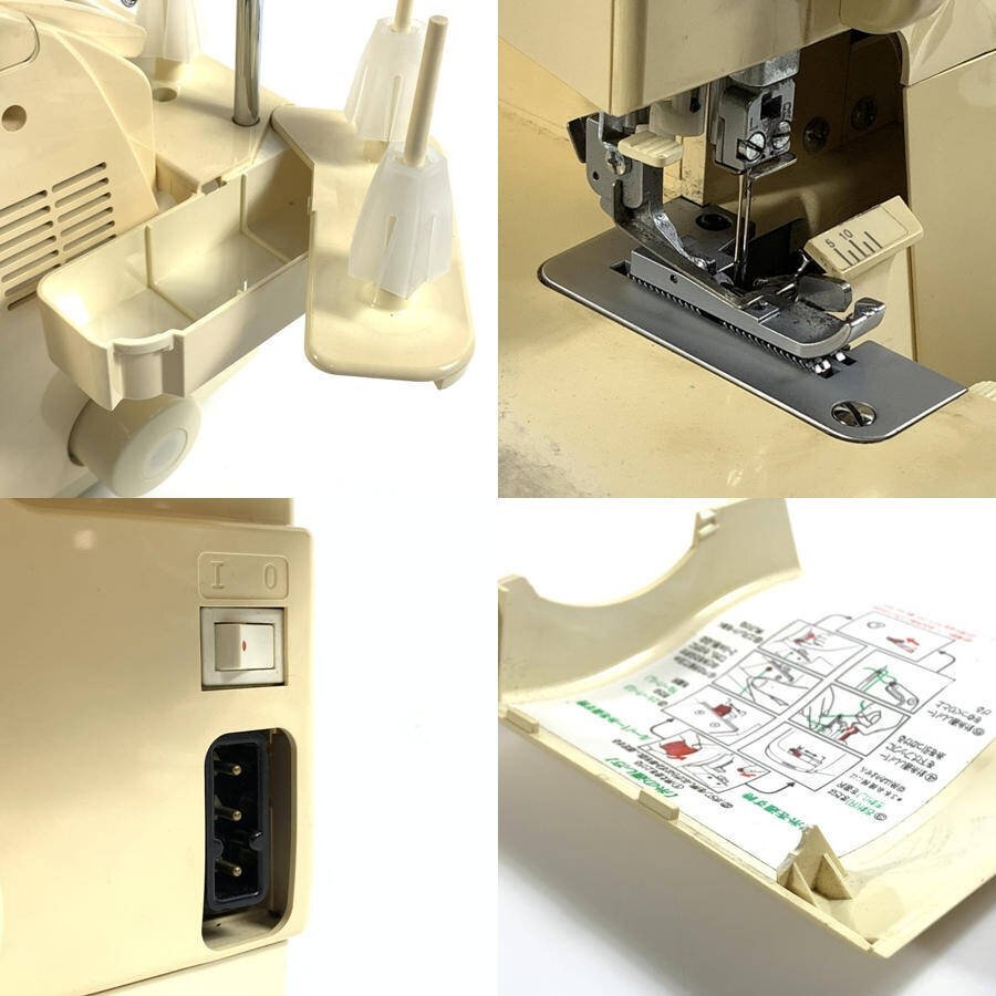 baby lock JUKI baby блокировка .. человек BL515 швейная машинка с оверлоком шитье рукоделие рукоделие foot контроллер имеется * простой инспекция товар 