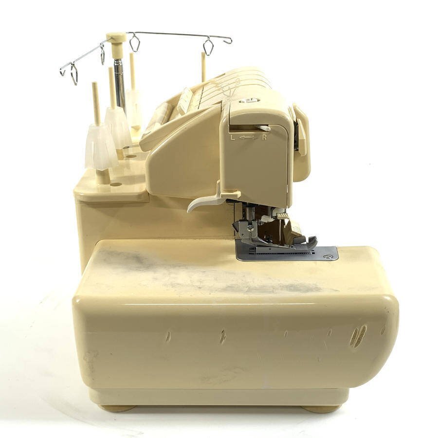 baby lock JUKI baby блокировка .. человек BL515 швейная машинка с оверлоком шитье рукоделие рукоделие foot контроллер имеется * простой инспекция товар 