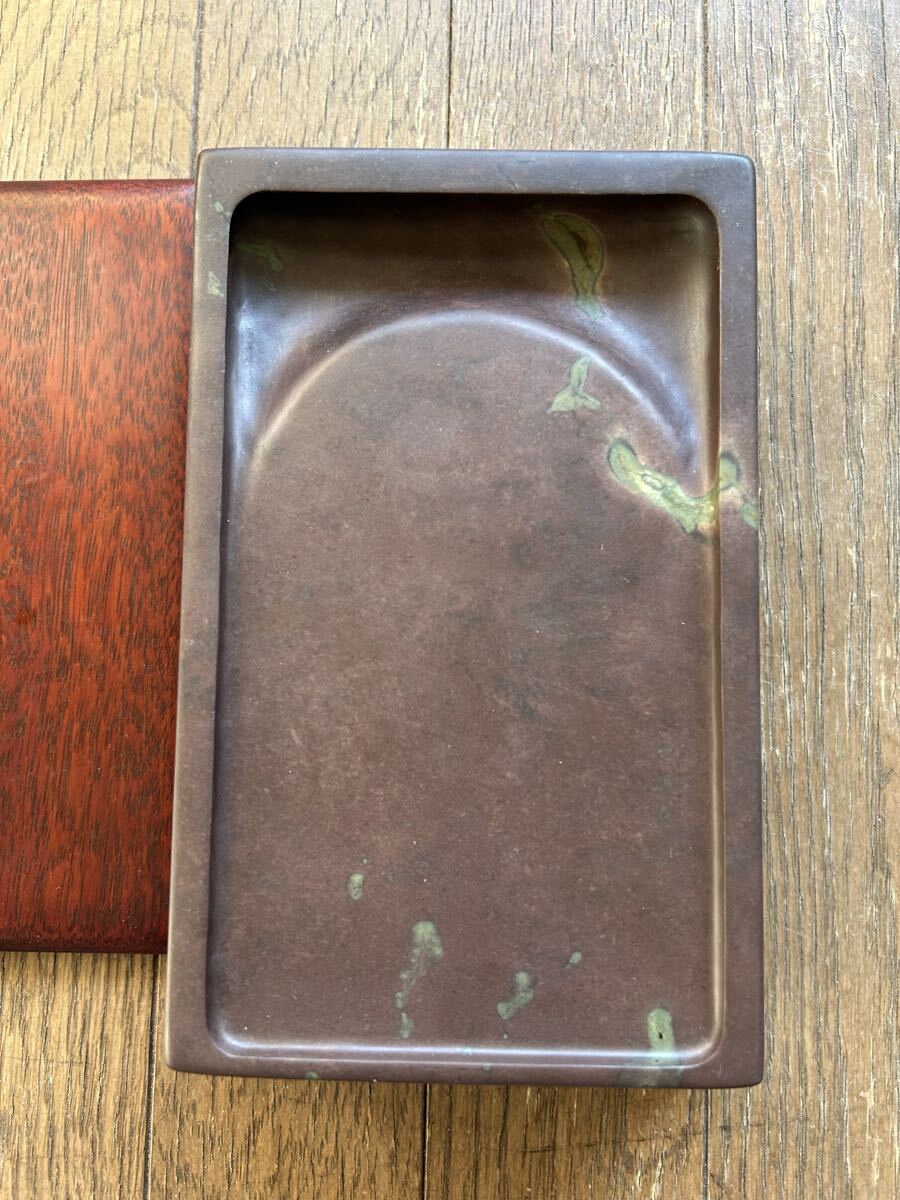 眼柱 端渓硯 中国 文房四宝_画像4