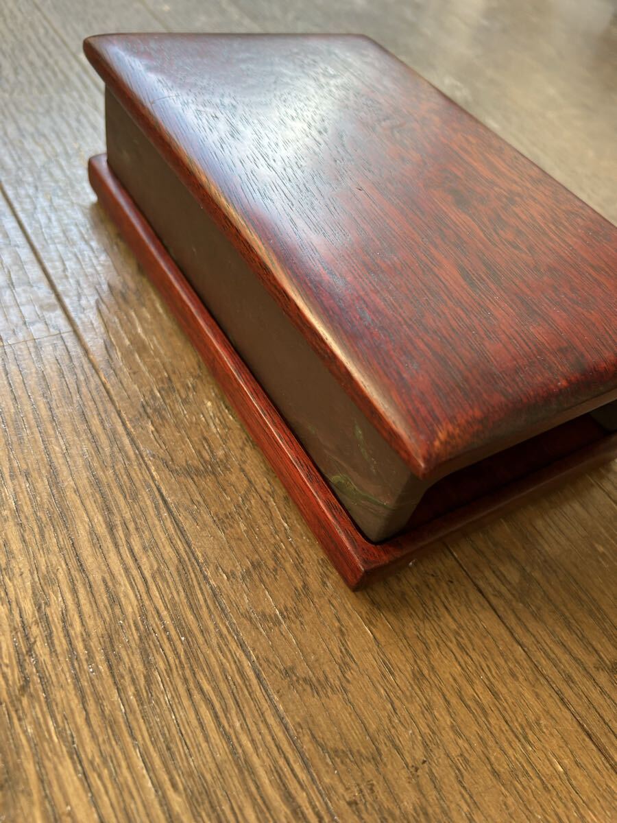 眼柱 端渓硯 中国 文房四宝_画像5