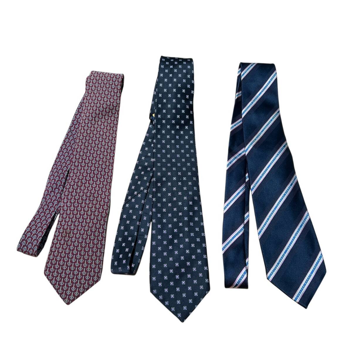 セリーヌ カルバンクライン BOSS チェスターバリー など ブランドネクタイ 6本セット_画像8