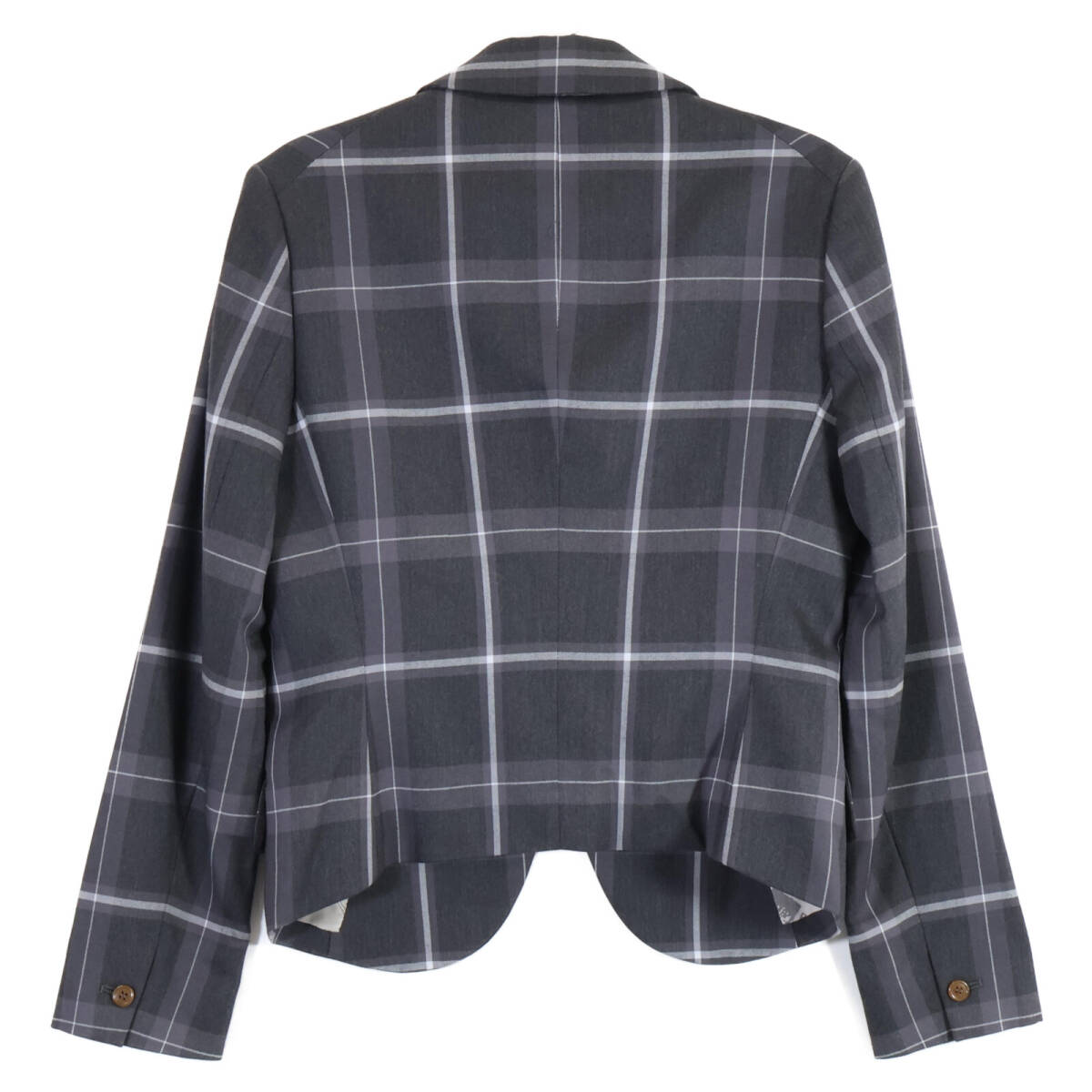 [ прекрасный товар ]VIVIENNE WESTWOOD MAN Vivienne Westwood man 4645-1401/1702 проверка деформация жакет / брюки выставить 