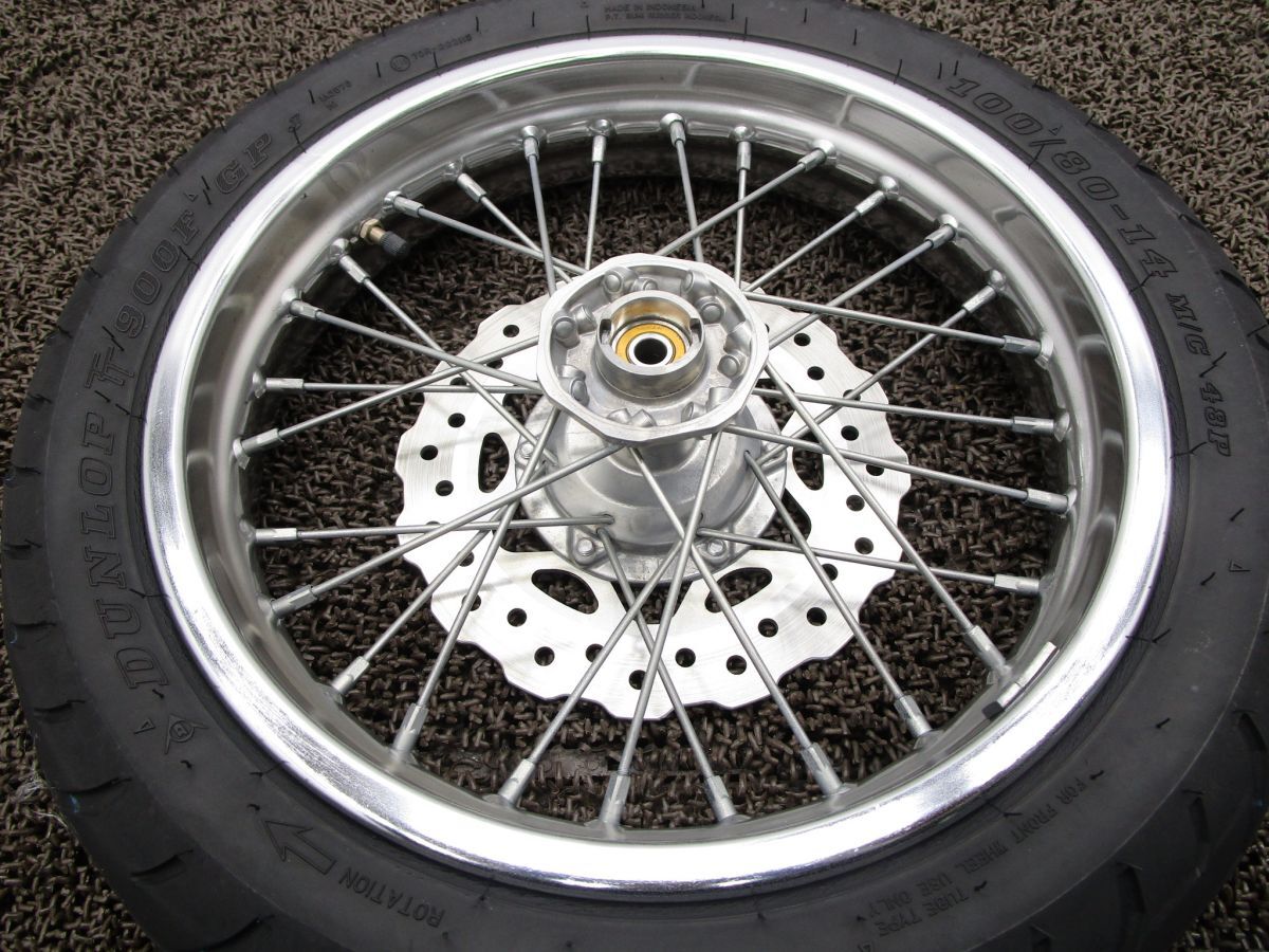 D Tracker 125 переднее колесо диск *A9843!LX125D Kawasaki [ LX125CE ] D-TRACKER анимация иметь FI впрыск 