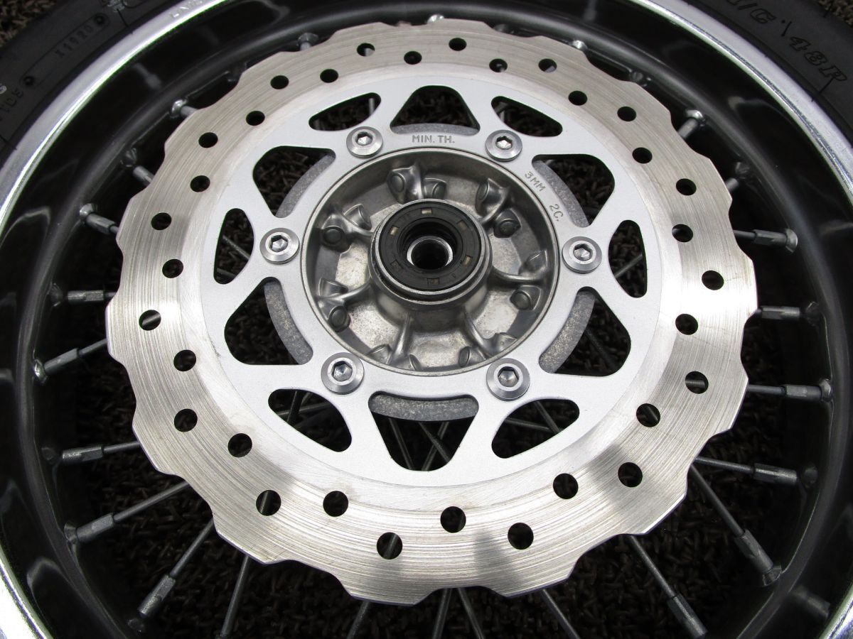 D Tracker 125 переднее колесо диск *A9843!LX125D Kawasaki [ LX125CE ] D-TRACKER анимация иметь FI впрыск 