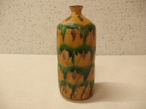 0130235w[ Kutani три ...] Kutani ../ длина ./ ваза / ваза для цветов / калибр 3.4×H22.7cm/ вместе в коробке / товары долгосрочного хранения 