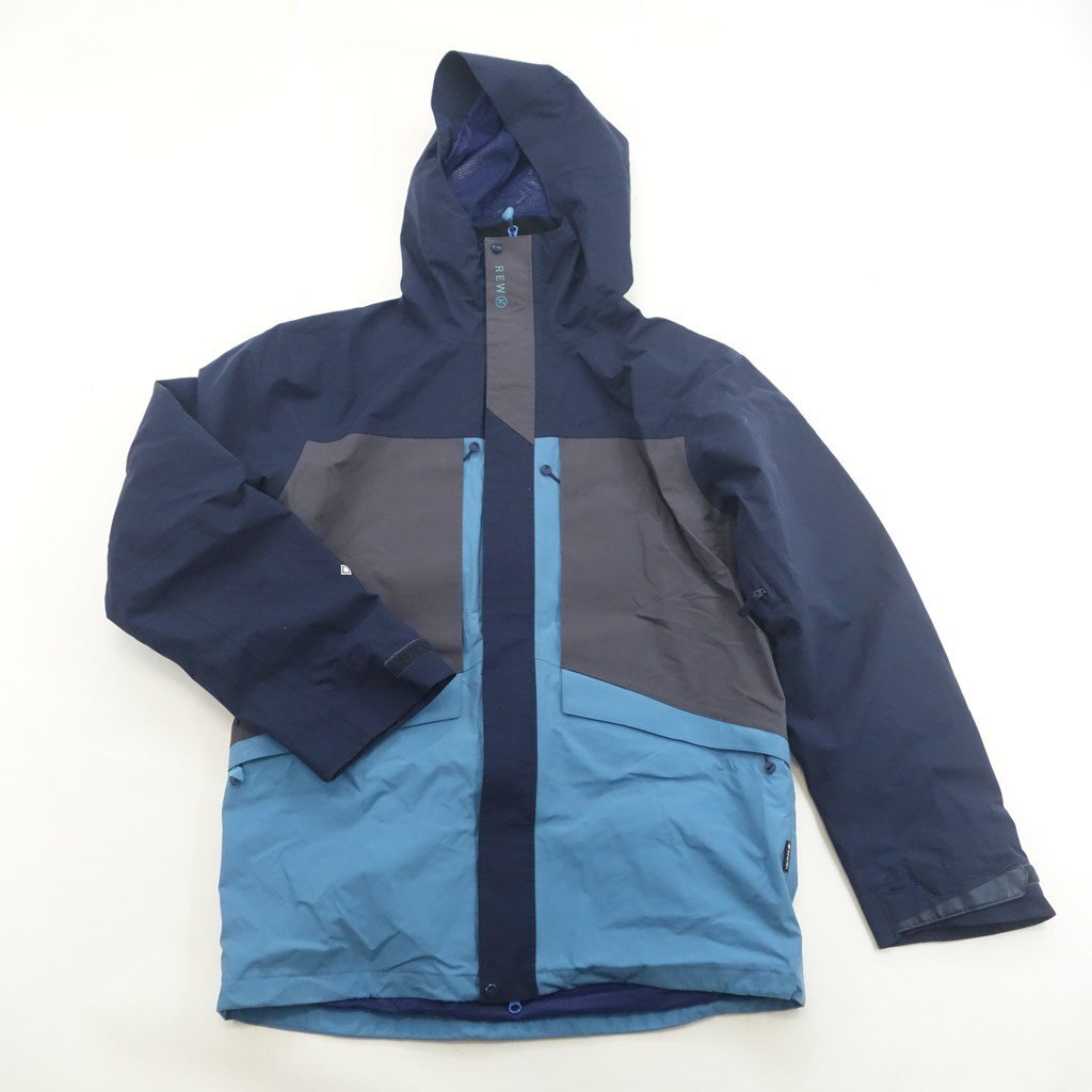 中古 20/21 REW THE KAMIKAZE F+ LIGHT JKT 04 GORE UNISEX Lサイズ スノーボードジャケットウェア アールイーダブリュ 40083-6_画像1