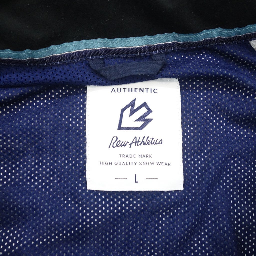 中古 20/21 REW THE KAMIKAZE F+ LIGHT JKT 04 GORE UNISEX Lサイズ スノーボードジャケットウェア アールイーダブリュ 40083-6_画像2