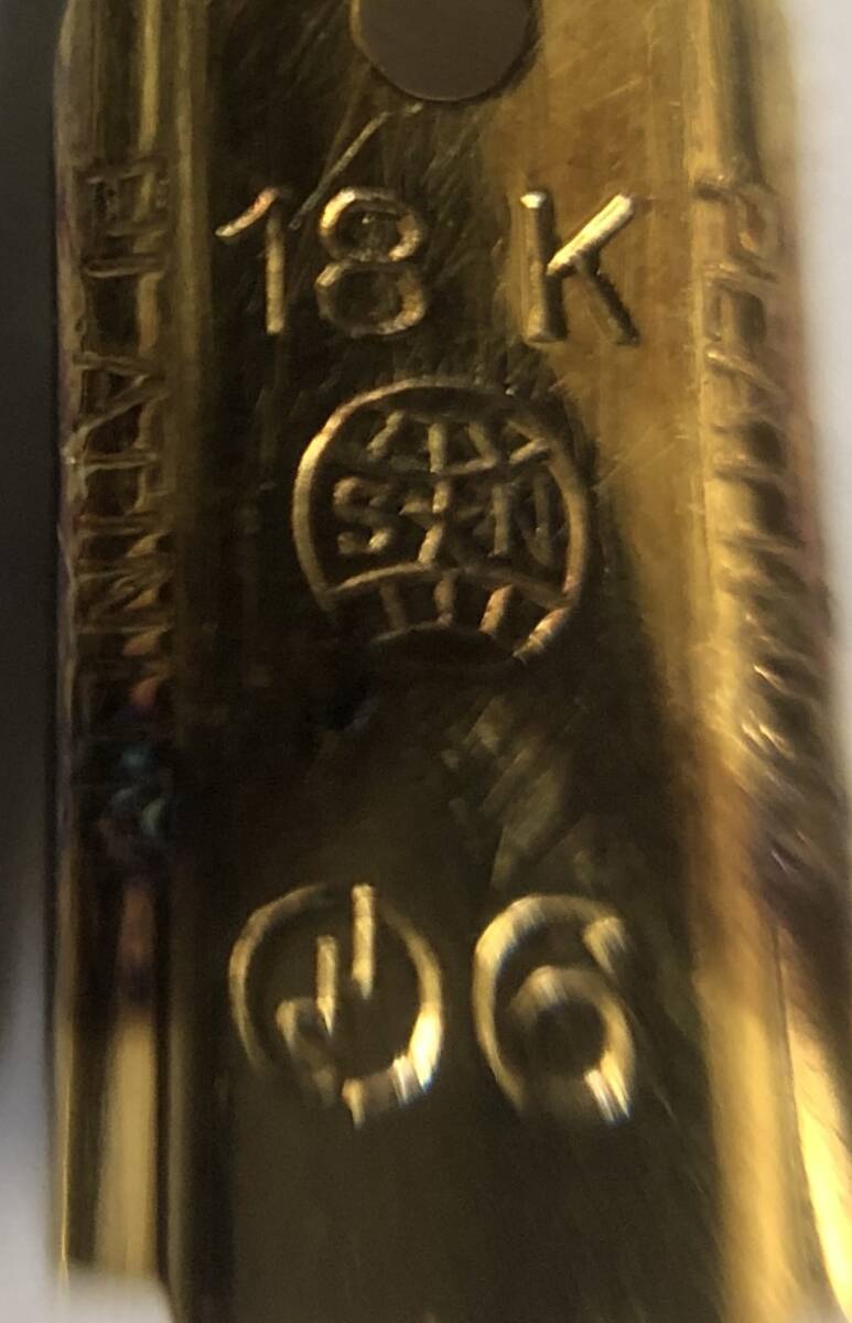万年筆 ペン先のみ 材質 重量等全て不明 ジャンク品です。_画像5