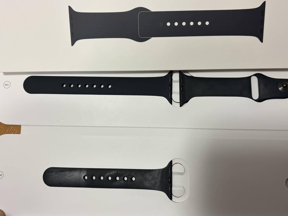 ★Apple Watch SE 第2世代 GPSモデル 40mm ミッドナイトアルミニウムケースとミッドナイトスポーツバンド S/M MNJT3J/A ★_画像2