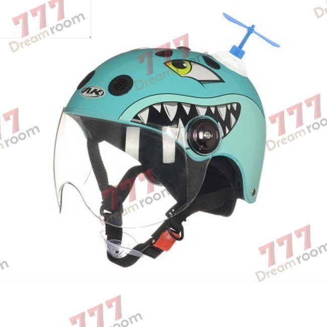 KIDS Dinosaur шлем прозрачный защита есть девочка мужчина динозавр [F-137-cr] велосипед skate мотоцикл лыжи детский ребенок 