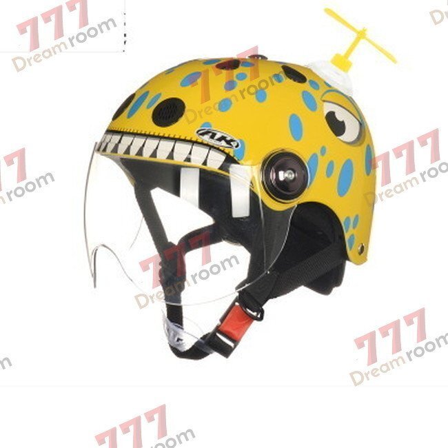 KIDS Dinosaur шлем прозрачный защита есть девочка мужчина динозавр [F-135-cr] велосипед skate мотоцикл лыжи детский ребенок 