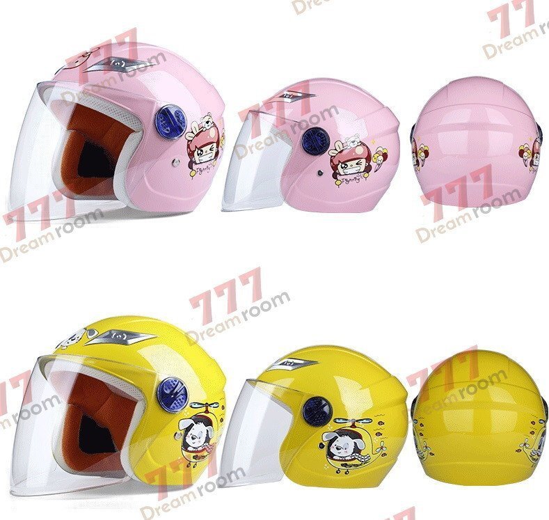 KIDS шлем затонированный защита есть девочка мужчина легкий type [F-130-02] велосипед skate мотоцикл лыжи детский ребенок 