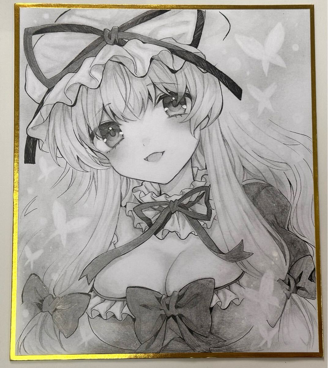  такой же человек ручные иллюстрации * восток person Project*.. фиолетовый * средний карточка для автографов, стихов, пожеланий * с дефектом 