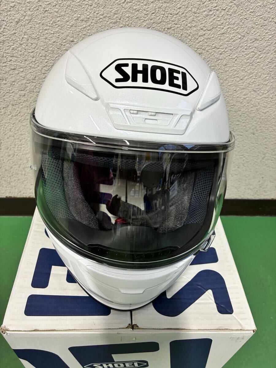[SHOEI Z-7]S размер ruminas белый защита 4 вид имеется 