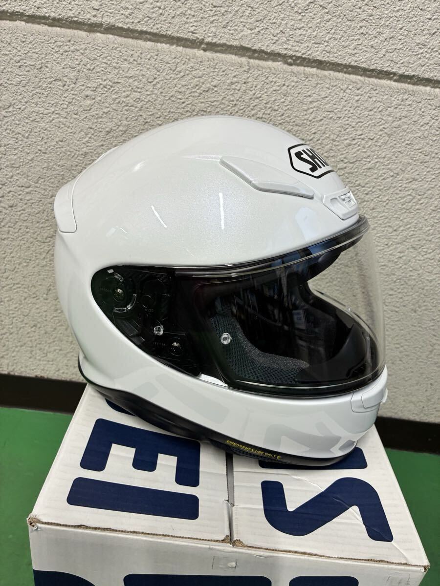[SHOEI Z-7]S размер ruminas белый защита 4 вид имеется 