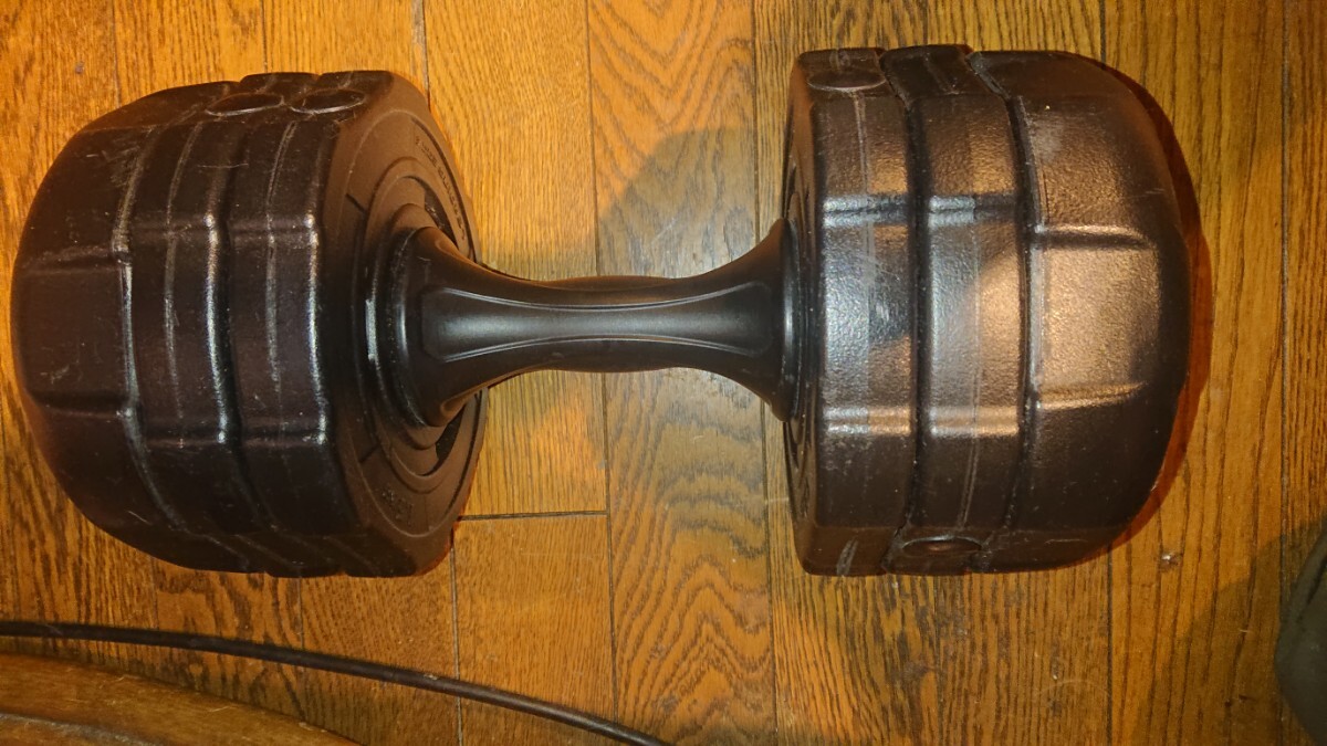 ダンベル 10㎏×2 計20㎏ 中古 1円から 送料無料_画像3