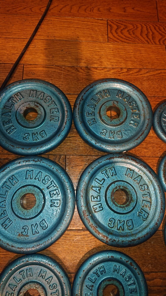 ダンベルセット計約26㎏ 片方約13㎏ 中古 1円から 送料無料_画像2