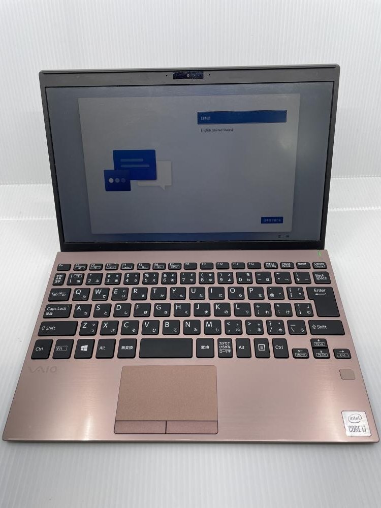 WIN367[ рабочее состояние подтверждено ] VAIO SX12 VJS123C11N 256GB 16GB intel core i7-1065G7 1.30GHz